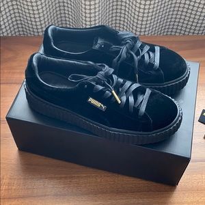 Fenty Puma Creeper Velvet Sneakers